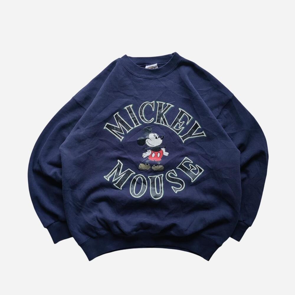vintage Disney Mickey Mouse navy sweatshirt